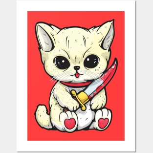 Cute Kitty Posters and Art